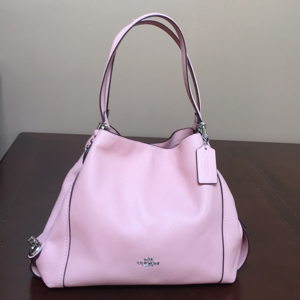 Coach Edie shoulder bag Soft pink